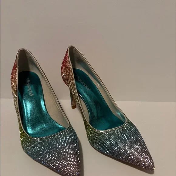 Jeffrey Campbell Rainbow Crystal Heels - Picture 15 of 15